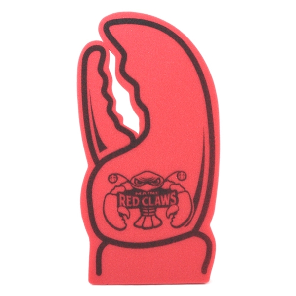 Foam lobster claw shaped hand mitt waver... from ASI 54886 Foamworx / FoamWorx