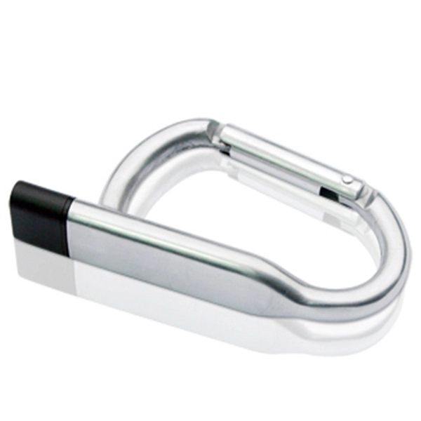 Carabiner metal USB 2.0 flash drive for saving and transferring files... from ASI 37218 Athena Promo (tm)