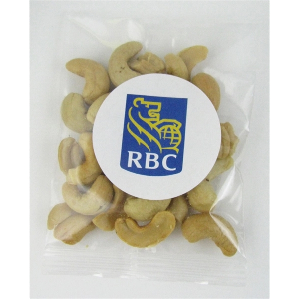 Goody bag filled with jumbo cashews, 1 oz.... from ASI 44900 NC Custom (CI/Lanco)