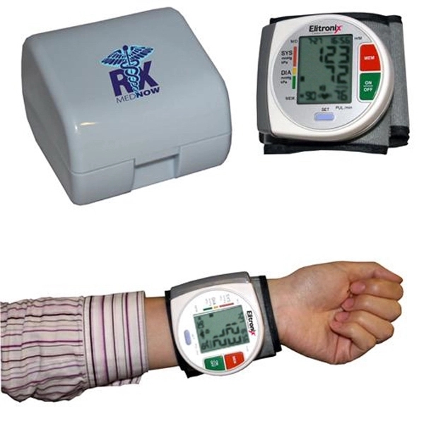 Wrist Blood Pressure Monitor - With Heart Health WHO Indicator &... from ASI 31570 Advantage Industries / AdVantage Line®