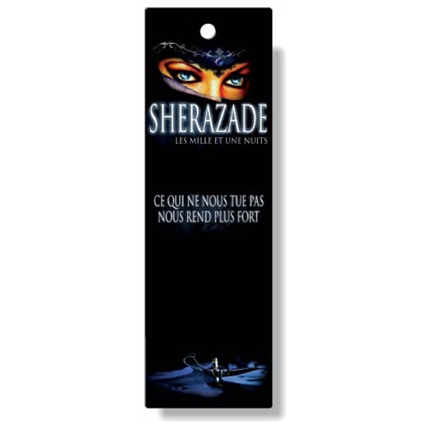 White vinyl plastic bookmark... from ASI 87400 ArtechPro