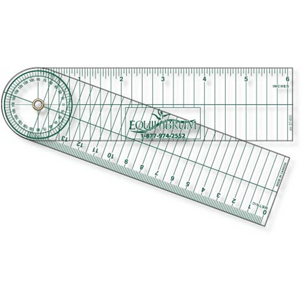 Goniometer Ruler Clear Plastic. Open size - 1.75" x 12.25" /... from ASI 87400 ArtechPro