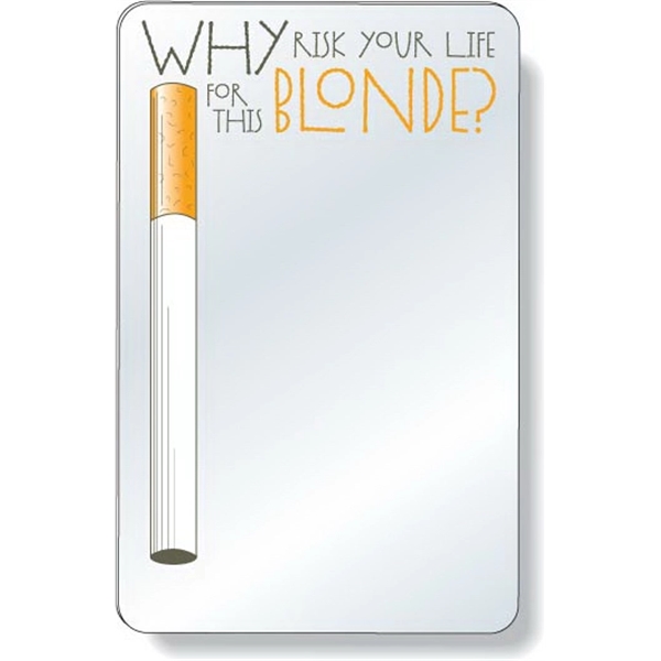 Co-polyester .040 thick mirror with magnetic back. Digitally printed in high... from ASI 87400 ArtechPro