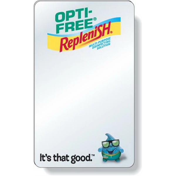 Co-polyester .040 thick mirror with magnetic back. Digitally printed in high... from ASI 87400 ArtechPro