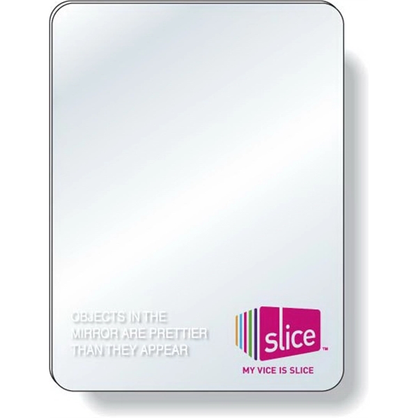 Co-polyester .040 thick mirror with magnetic back. Digitally printed in high... from ASI 87400 ArtechPro