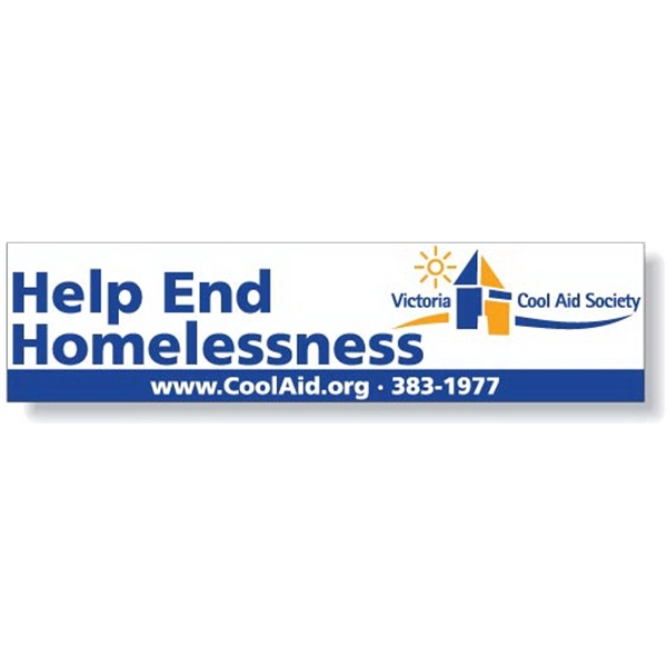 Removable white matte vinyl bumper decal.... from ASI 87400 ArtechPro