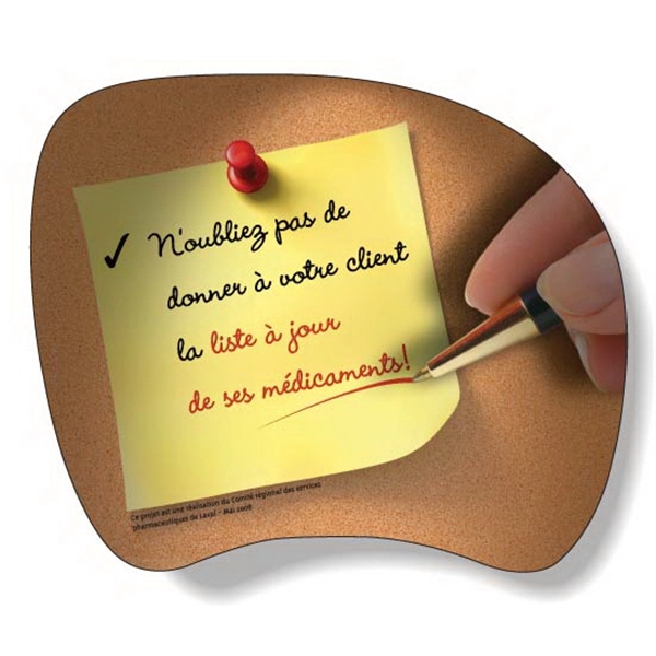 Slimline Mouse Mat made with a clear textured vinyl topcoat and... from ASI 87400 ArtechPro