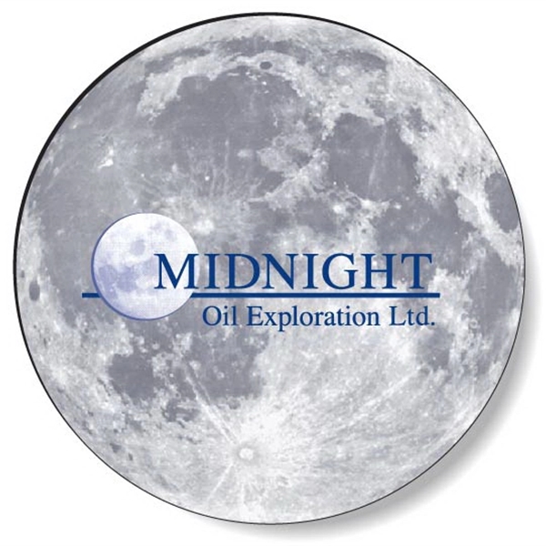 Traditional round mouse pad with 3/32" rubber back and hard front... from ASI 87400 ArtechPro