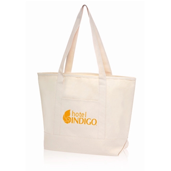 Promotional canvas tote bag, 600 denier polyester canvas.... from ASI 39552 BEL Promo