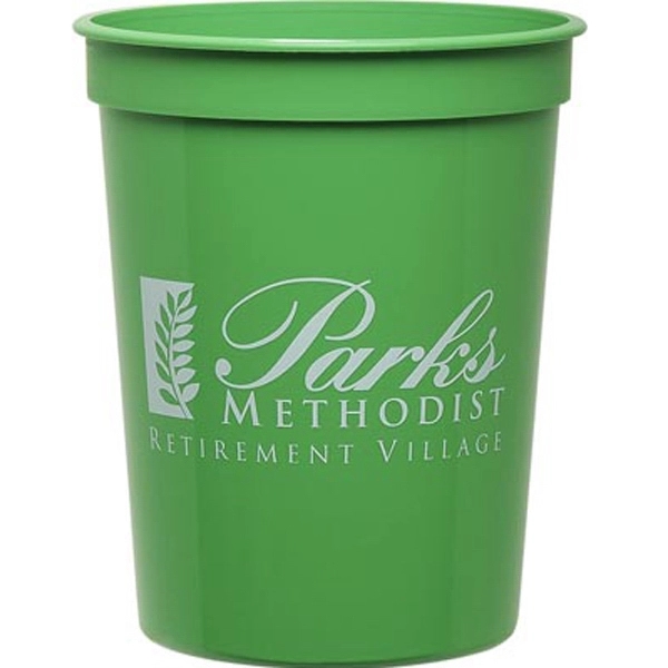 Quick Ship 16 oz. smooth colored plastic cold drink stadium cup.... from ASI 31490 Admatch Corporation / Admatch-Regal