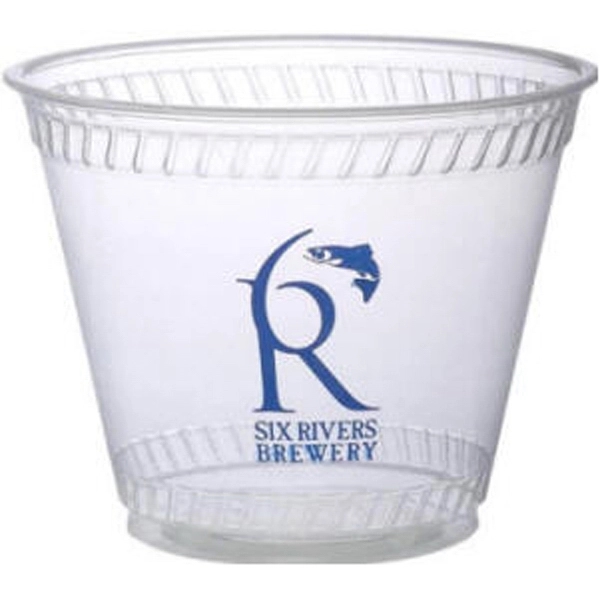 Quick Ship 9 oz. Eco-Friendly compostable soft sided plastic cup.... from ASI 31490 Admatch Corporation / Admatch-Regal