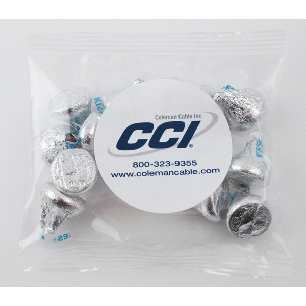 2oz. Chocolate Handfuls... from ASI 44900 NC Custom (CI/Lanco) / Chocolate Inn/Taylor & Grant