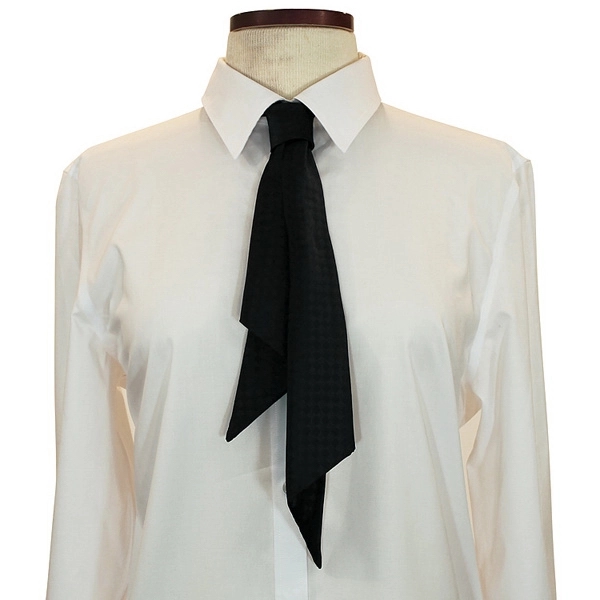 Black Beckett polyester ladies ascot.... from ASI 98085 Wolfmark