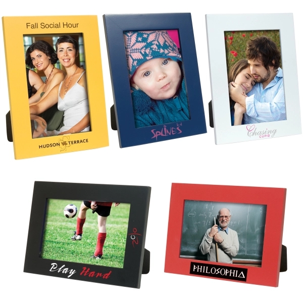 Picture frame that holds a 4" x 6" and offered in... from ASI 62190 Illini