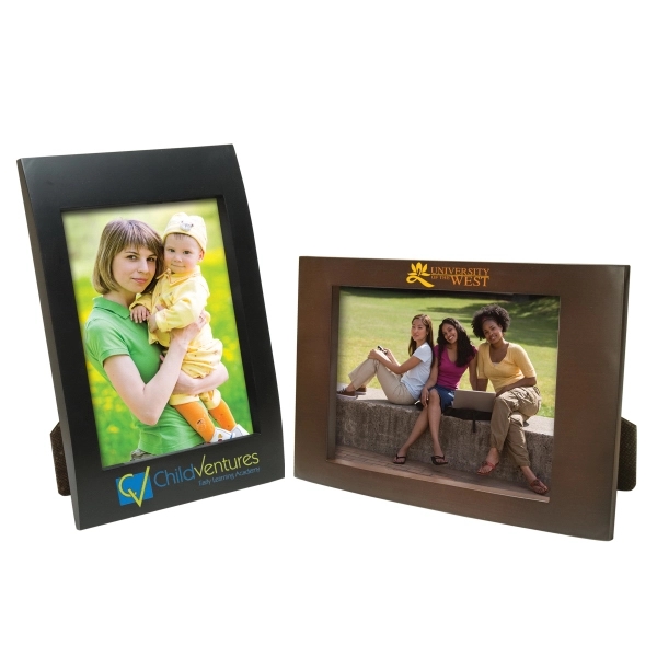 Wooden frame with cardboard backing, glass front and 4" x 6"... from ASI 62190 Illini