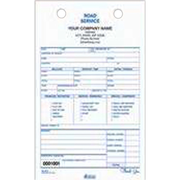 5 1/2" x 8 1/2" carbonless register form.... from ASI 52493 Ennis Inc