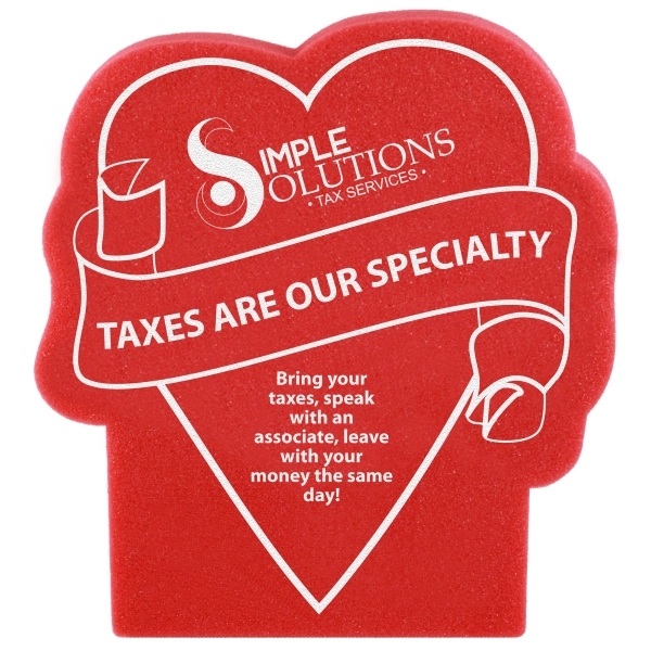 Heart Shaped Foam Cheering Mitt... from ASI 54886 Foamworx / FoamWorx