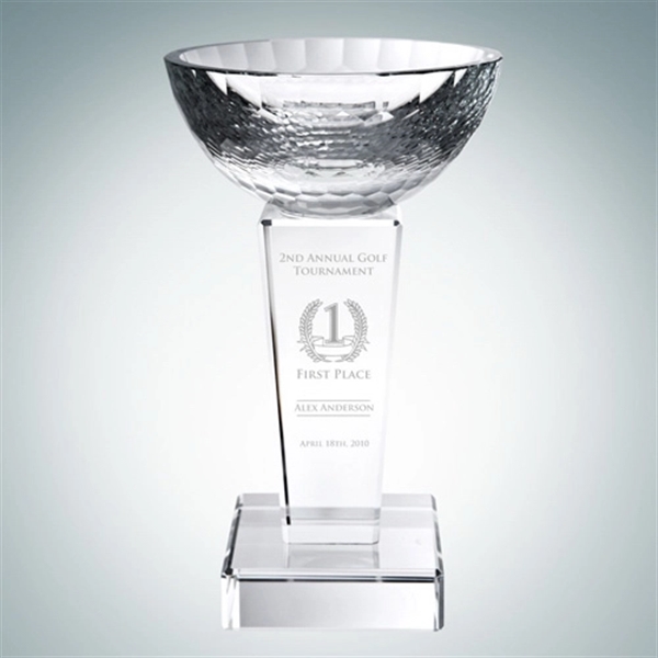 Crystal glass trophy cup.... from ASI 47791 Best Deal Awards / Best Deal Awards
