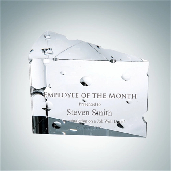 Crystal big cheese award.... from ASI 47791 Best Deal Awards / Best Deal Awards