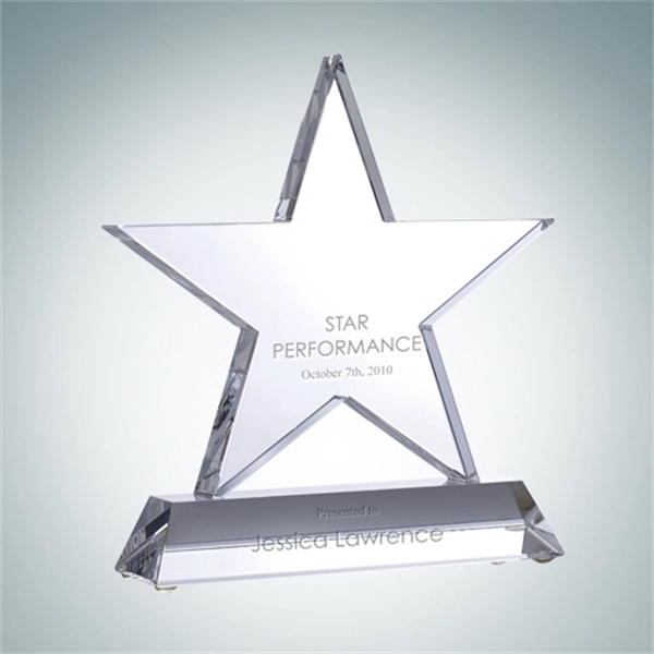 Motivation star crystal glass award.... from ASI 47791 Best Deal Awards / Best Deal Awards