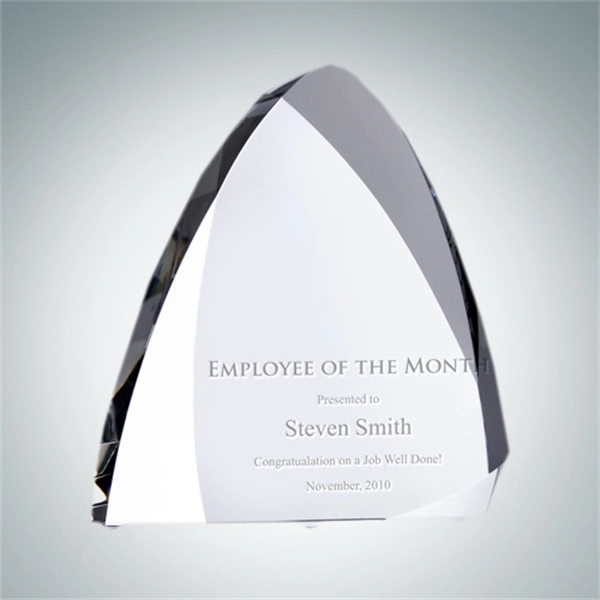 Crystal glass optic award.... from ASI 47791 Best Deal Awards / Best Deal Awards