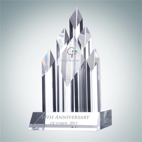 Super five star crystal glass diamond award.... from ASI 47791 Best Deal Awards / Best Deal Awards