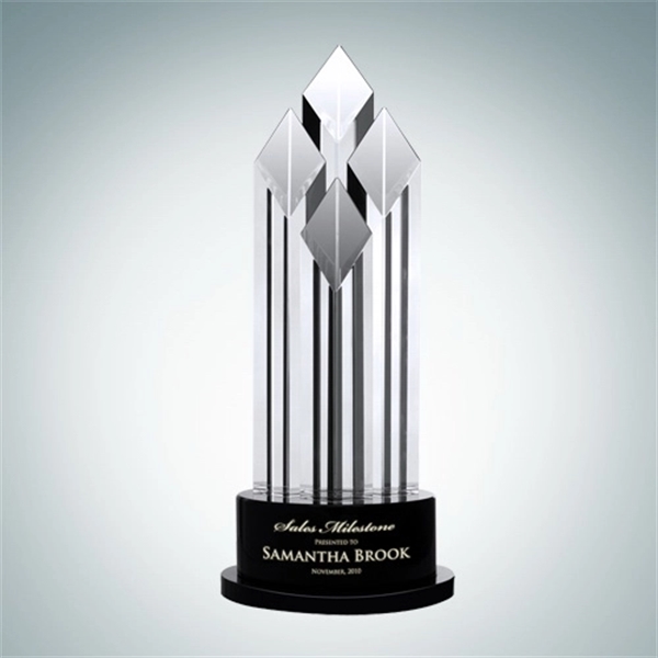 Crystal glass diamond  award.... from ASI 47791 Best Deal Awards / Best Deal Awards