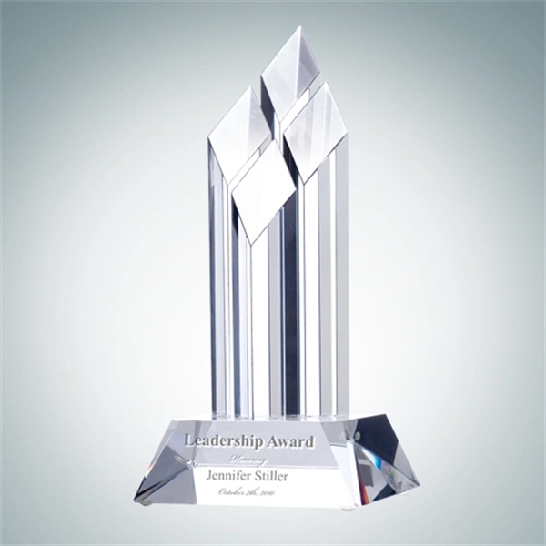 Crystal glass diamond award.... from ASI 47791 Best Deal Awards / Best Deal Awards