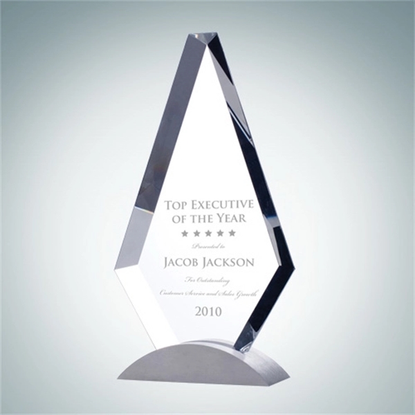 Crystal glass diamond award.... from ASI 47791 Best Deal Awards / Best Deal Awards