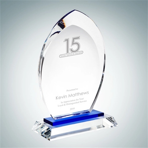 Crystal blue flare award.... from ASI 47791 Best Deal Awards / Best Deal Awards