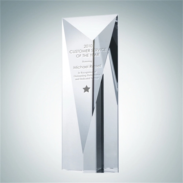 Crystal glass tower award.... from ASI 47791 Best Deal Awards / Best Deal Awards