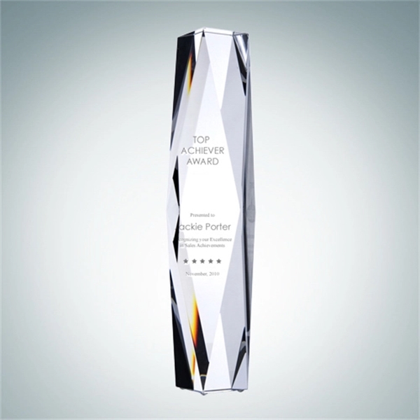 Crystal glass tower award.... from ASI 47791 Best Deal Awards / Best Deal Awards