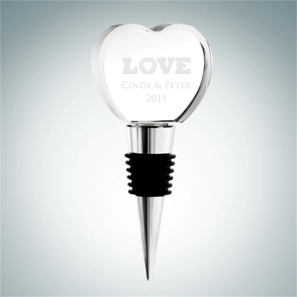 Heart shape wine stopper.... from ASI 47791 Best Deal Awards / Best Deal Awards