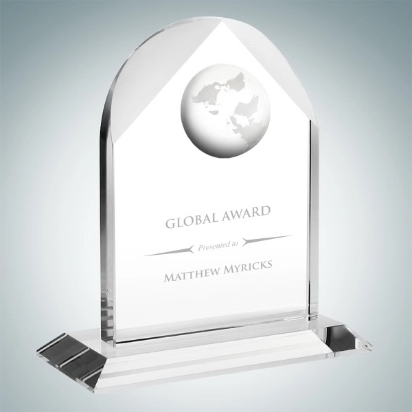 Distinguished Globe Arch Crystal Award... from ASI 47791 Best Deal Awards