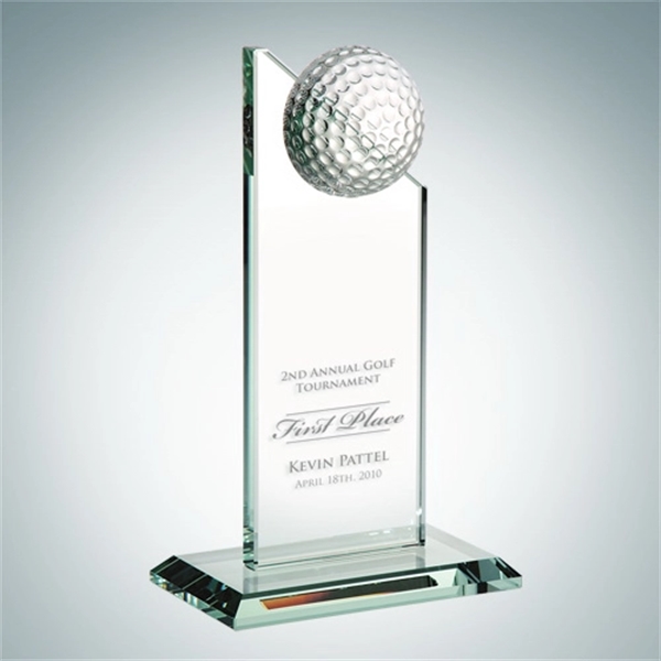 Jade glass golf pinnacle.... from ASI 47791 Best Deal Awards