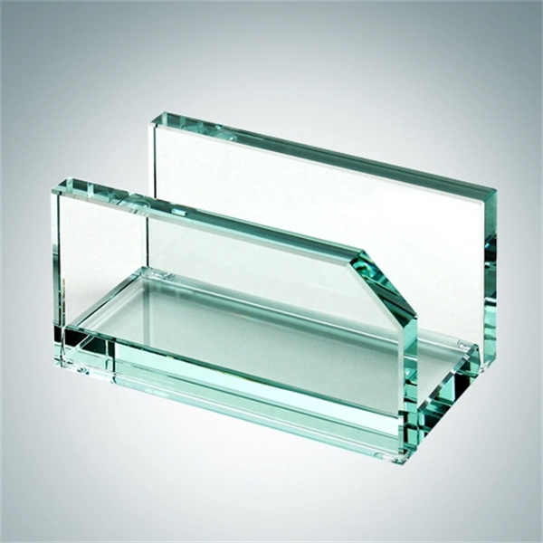 Business card jade glass holder.... from ASI 47791 Best Deal Awards / Best Deal Awards