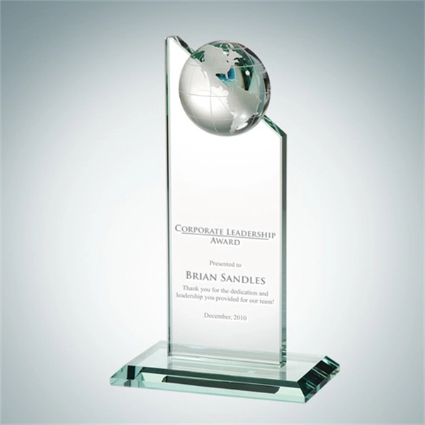 Jade glass globe pinnacle.... from ASI 47791 Best Deal Awards