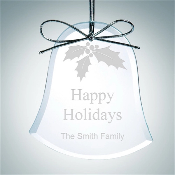 3 7/8" x 3 1/2" x 3/16" beveled bell shaped clear... from ASI 47791 Best Deal Awards / Best Deal Awards