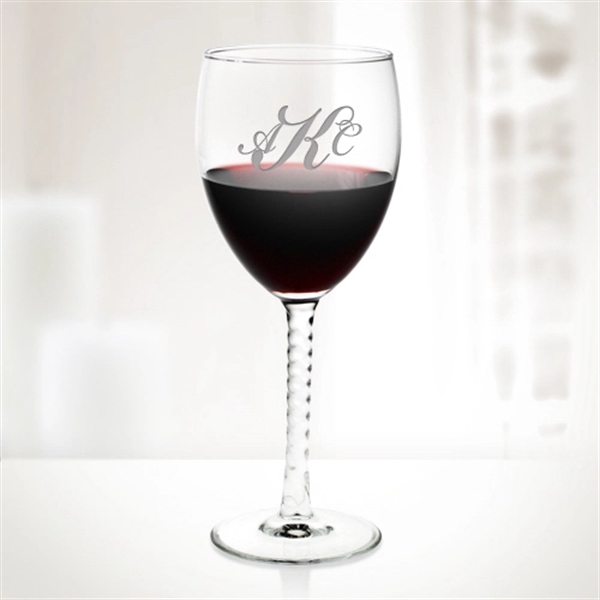 10.5 oz. goblet with twisted stem and customization options.... from ASI 47791 Best Deal Awards / Best Deal Awards