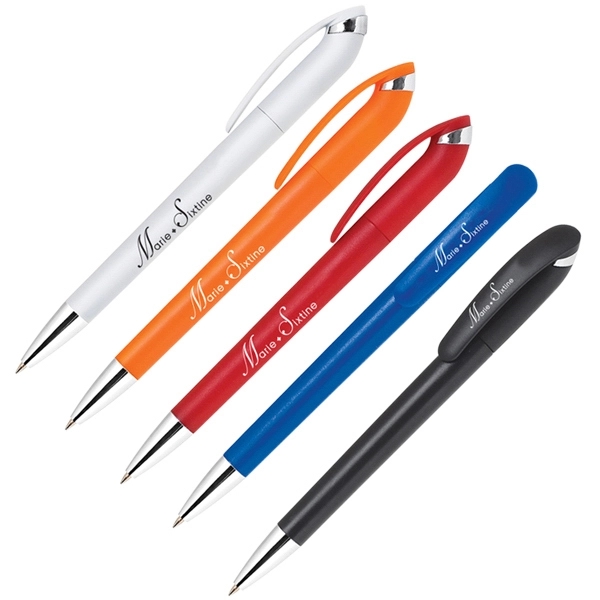 This Eco-Friendly twist action retractable ballpoint pen is made from renewable... from ASI 40544 Binaco / Binaline