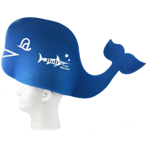 Foam Whale Hat.... from ASI 54886 Foamworx / FoamWorx