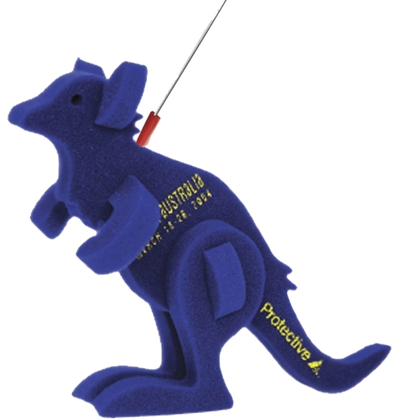 Foam Kangaroo Toy Novelty on a leash... from ASI 54886 Foamworx / FoamWorx
