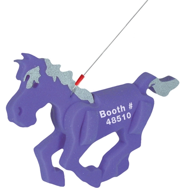 Foam Horse Toy Novelty on a leash... from ASI 54886 Foamworx / FoamWorx