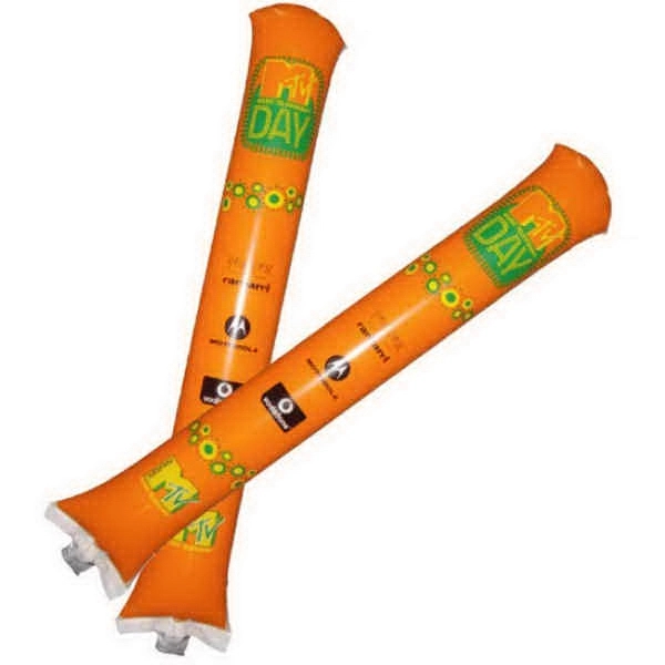 24" x 4.35" polyethylene noisemaker bam sticks.... from ASI 30442 Above & Beyond Advertising Products / PromoAdLine