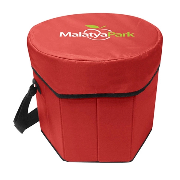 Folding portable game cooler made of 210 Denier Nylon.... from ASI 57702 GoodHopeBags, Inc.