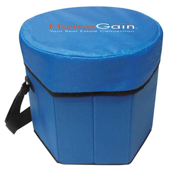 Folding portable game cooler made of 210 Denier Nylon.... from ASI 57702 GoodHopeBags, Inc.