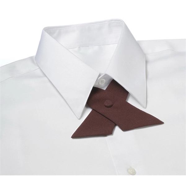 Maroon poplin crossover covered button.... from ASI 98085 Wolfmark