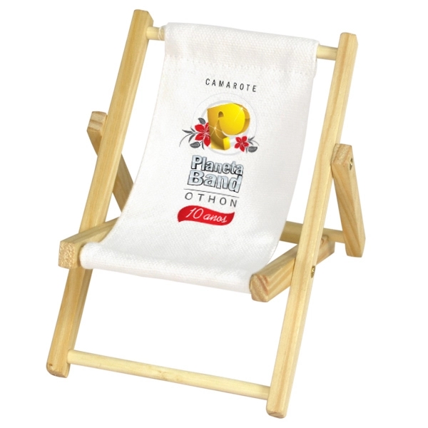 Wood chair holds your business cards or your cell phone.... from ASI 40544 Binaco / Binaline