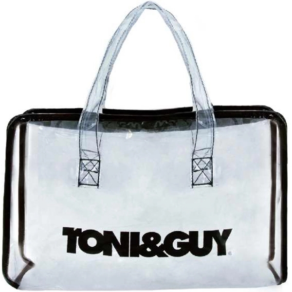 Clear salon zipper tote.... from ASI 31977 Adline Industries Inc