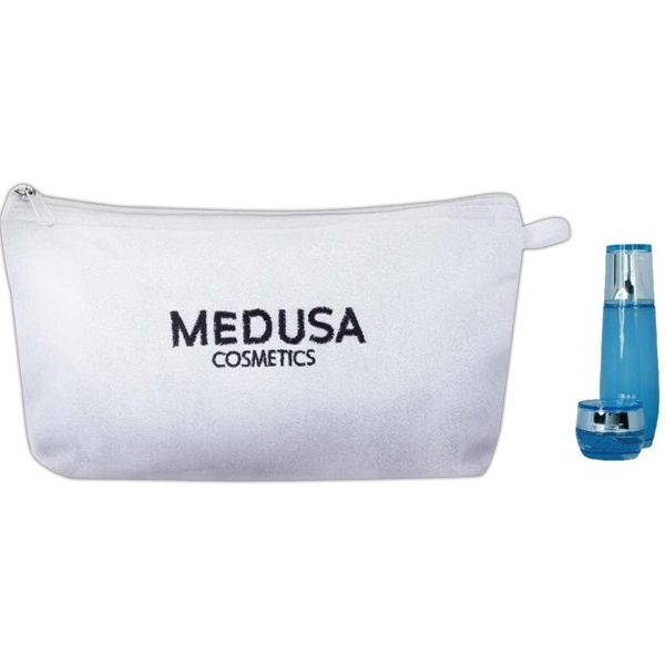 Terry cloth cosmetic bag.... from ASI 31977 Adline Industries Inc